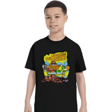 Load image into Gallery viewer, Daily_Deal_Shirts T-Shirts, Youth / XS / Black The True Crime Machine
