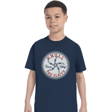 Load image into Gallery viewer, Daily_Deal_Shirts T-Shirts, Youth / XS / Navy Glaive Star