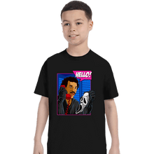Load image into Gallery viewer, Daily_Deal_Shirts T-Shirts, Youth / XS / Black Hello Slasher