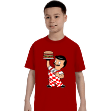 Load image into Gallery viewer, Shirts T-Shirts, Youth / XS / Red Big Bob's