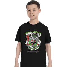 Load image into Gallery viewer, Daily_Deal_Shirts T-Shirts, Youth / XS / Black Krampus Christmas Adventures
