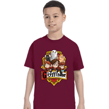 Load image into Gallery viewer, Secret_Shirts T-Shirts, Youth / XS / Maroon Little Wizards