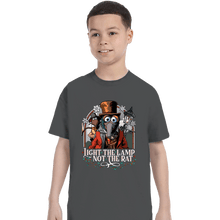 Load image into Gallery viewer, Daily_Deal_Shirts T-Shirts, Youth / XS / Charcoal Light The Lamp Not the Rat