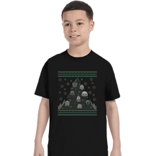 Load image into Gallery viewer, Daily_Deal_Shirts T-Shirts, Youth / XS / Black 40K Christmas Tree