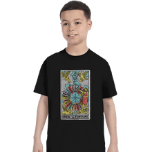 Load image into Gallery viewer, Shirts T-Shirts, Youth / XL / Black Wheel of Fortune