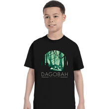 Load image into Gallery viewer, Shirts T-Shirts, Youth / XS / Black Forgotten Swamps