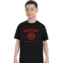 Load image into Gallery viewer, Daily_Deal_Shirts T-Shirts, Youth / XS / Black Replicant University
