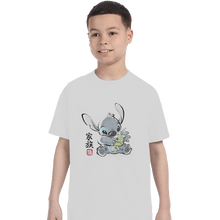 Load image into Gallery viewer, Shirts T-Shirts, Youth / XL / White Stitch Watercolor