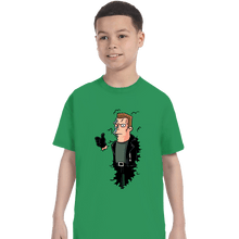 Load image into Gallery viewer, Secret_Shirts T-Shirts, Youth / XS / Irish Green I'll Be Back!