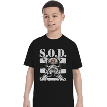 Load image into Gallery viewer, Shirts T-Shirts, Youth / Small / Black S.O.D.