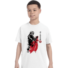 Load image into Gallery viewer, Secret_Shirts T-Shirts, Youth / XS / White Edward Sumi-e