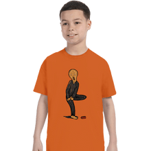 Load image into Gallery viewer, Shirts T-Shirts, Youth / XS / Orange The Scream Of Pain
