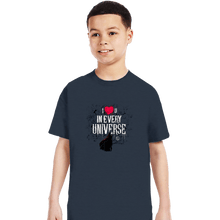 Load image into Gallery viewer, Secret_Shirts T-Shirts, Youth / XS / Dark Heather Universal Love