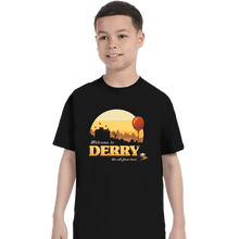Load image into Gallery viewer, Shirts T-Shirts, Youth / XS / Black Welcome To Derry