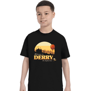 Shirts T-Shirts, Youth / XS / Black Welcome To Derry
