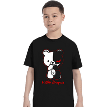 Load image into Gallery viewer, Shirts T-Shirts, Youth / XS / Black Hello Despair
