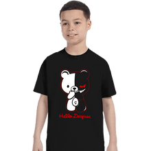 Load image into Gallery viewer, Shirts T-Shirts, Youth / XS / Black Hello Despair