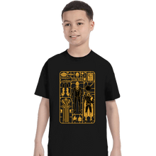 Load image into Gallery viewer, Daily_Deal_Shirts T-Shirts, Youth / XS / Black Sanji Model Sprue