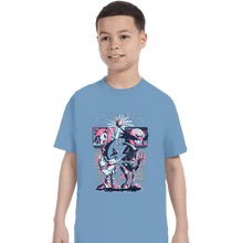 Load image into Gallery viewer, Daily_Deal_Shirts T-Shirts, Youth / XS / Powder Blue Race For The Future