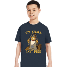 Load image into Gallery viewer, Shirts T-Shirts, Youth / XS / Dark Heather You Shall Not Piss