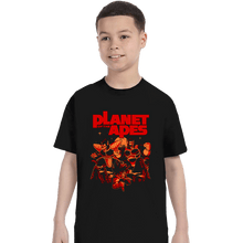 Load image into Gallery viewer, Shirts T-Shirts, Youth / XS / Black Planet Of The Apes