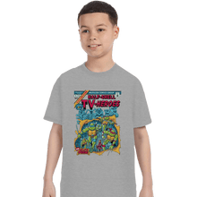Load image into Gallery viewer, Shirts T-Shirts, Youth / XL / Sports Grey Giant SIzed Turtles