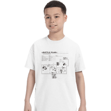 Load image into Gallery viewer, Shirts T-Shirts, Youth / XL / White Battle Plan