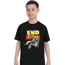 Load image into Gallery viewer, Shirts T-Shirts, Youth / XS / Black End Of Story