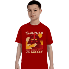 Load image into Gallery viewer, Shirts T-Shirts, Youth / XS / Red Sand, The True Evil Of The Galaxy