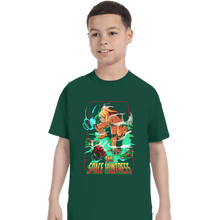 Load image into Gallery viewer, Shirts T-Shirts, Youth / XS / Forest The Space Huntress