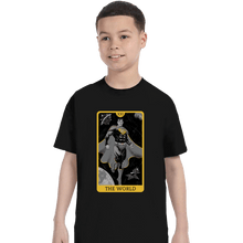 Load image into Gallery viewer, Daily_Deal_Shirts T-Shirts, Youth / XS / Black JL Tarot - The World