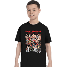 Load image into Gallery viewer, Daily_Deal_Shirts T-Shirts, Youth / XS / Black Fight Legends Insert Coin