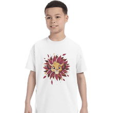 Load image into Gallery viewer, Shirts T-Shirts, Youth / XS / White Simba Watercolor
