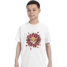 Load image into Gallery viewer, Shirts T-Shirts, Youth / XS / White Simba Watercolor