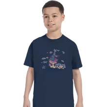 Load image into Gallery viewer, Shirts T-Shirts, Youth / XS / Navy Tardisland