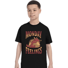 Load image into Gallery viewer, Daily_Deal_Shirts T-Shirts, Youth / XS / Black Monday Feelings