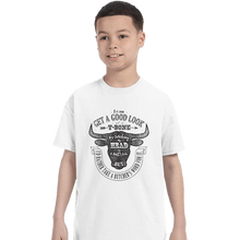 Load image into Gallery viewer, Shirts T-Shirts, Youth / XL / White T-Bone