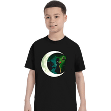 Load image into Gallery viewer, Daily_Deal_Shirts T-Shirts, Youth / XS / Black Snow Moon