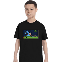 Load image into Gallery viewer, Daily_Deal_Shirts T-Shirts, Youth / XS / Black Vulcan Snooker Player