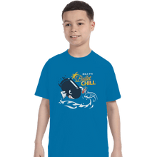 Load image into Gallery viewer, Shirts T-Shirts, Youth / Small / Sapphire Bullet Chill Summer