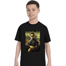 Load image into Gallery viewer, Daily_Deal_Shirts T-Shirts, Youth / XS / Black Mona Neo