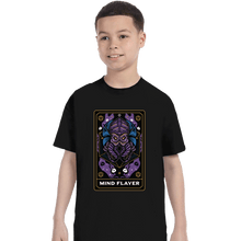 Load image into Gallery viewer, Shirts T-Shirts, Youth / XS / Black Mind Flayer Tarot