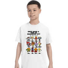 Load image into Gallery viewer, Daily_Deal_Shirts T-Shirts, Youth / XS / White Once Upon A Time In Shadaloo
