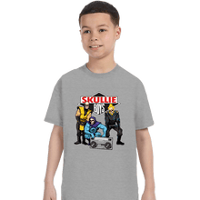 Load image into Gallery viewer, Shirts T-Shirts, Youth / XS / Sports Grey Skullie Boys
