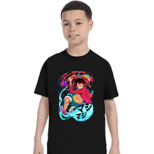 Load image into Gallery viewer, Shirts T-Shirts, Youth / XS / Black Luffy