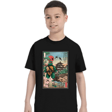 Load image into Gallery viewer, Daily_Deal_Shirts T-Shirts, Youth / XS / Black Twin Sai in Japan