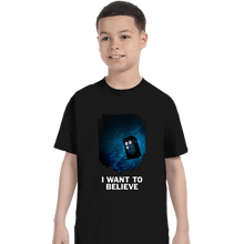 Load image into Gallery viewer, Secret_Shirts T-Shirts, Youth / XS / Black Trust No Doctor