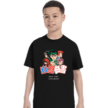 Load image into Gallery viewer, Daily_Deal_Shirts T-Shirts, Youth / XS / Black Yu Yu Pixels