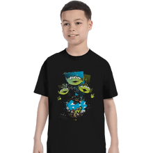 Load image into Gallery viewer, Shirts T-Shirts, Youth / XL / Black Alien Invasion
