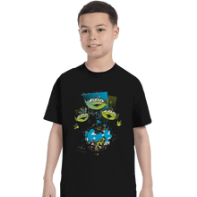 Load image into Gallery viewer, Shirts T-Shirts, Youth / XL / Black Alien Invasion